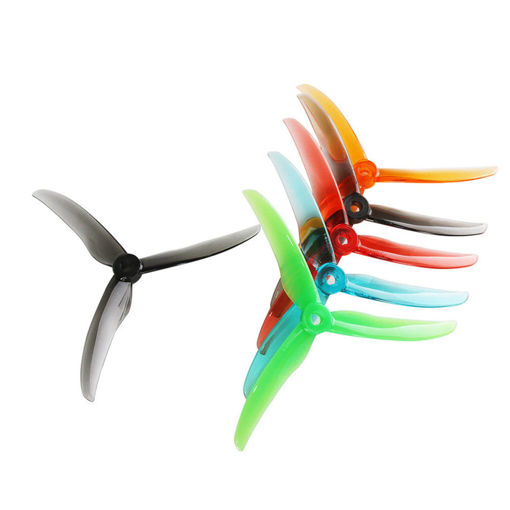 Immagine di 2 Pairs T-motor T5143S 3-blade Propeller 5.1inch POPO Compatible Props 5mm Mounting Hole for RC Drone FPV Racing