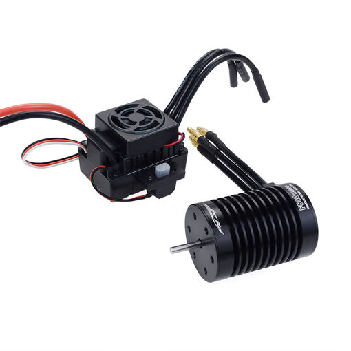 Immagine di Surpass Hobby Waterproof F540 V2 Sensorless Brushless Motor with 60A ESC for 1/10 RC Vehicles