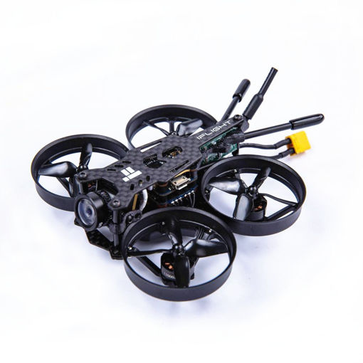 Picture of iFlight CineBee 75HD Black Version 2-3S Whoop RC FPV Racing Drone W/ SucceX mirco F4 12A 200mW Turtle V2 HD