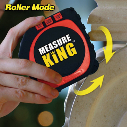 Immagine di Measure King 3-in-1 Digital Tape Measure String Mode Sonic Mode and Roller Mode Universal Measuring