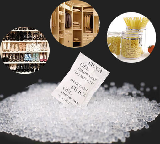 Picture of 150pcs Silica Gel Desiccant Absorb Moisture Multipurpose Drying Agent Bags