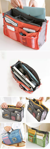 Immagine di Honana HN-B1 Travel Toiletry Organizer Storage Bag Wash Cosmetic Bag Makeup Storage Case