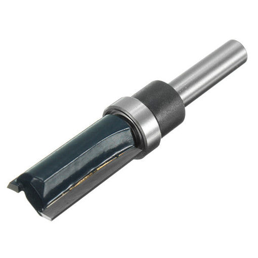 Picture of 1/4 Inch Shank Flush Trim Carbide Pattern Router Bit Woodworking Cutter Blade Length 25mm